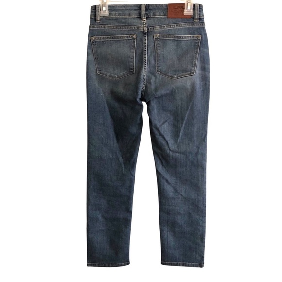Lauren Ralph Lauren Mid-Rise Classic Straight Leg Jeans Sz 2P Medium Wash Preppy - Picture 3 of 8